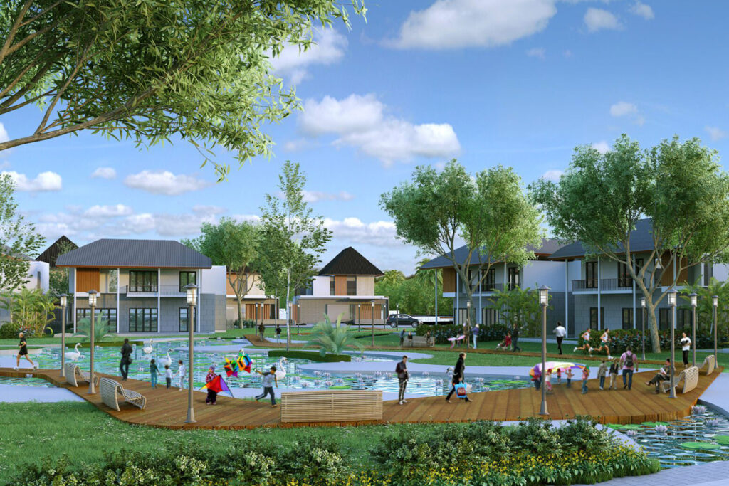 Biro Arsitek Kawasan Hunian Tropis Modern